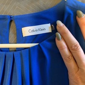Calvin Klein blue top size M